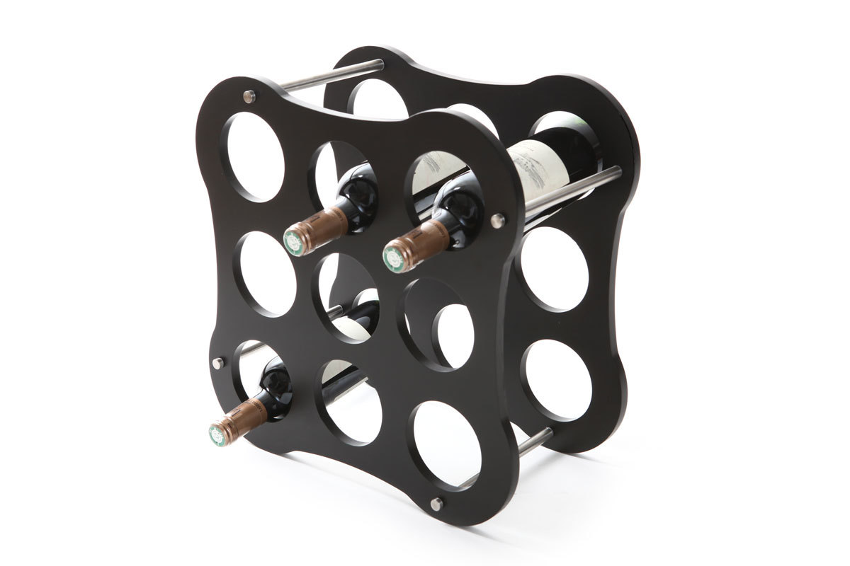 Botellero dise�o negro CAHORS