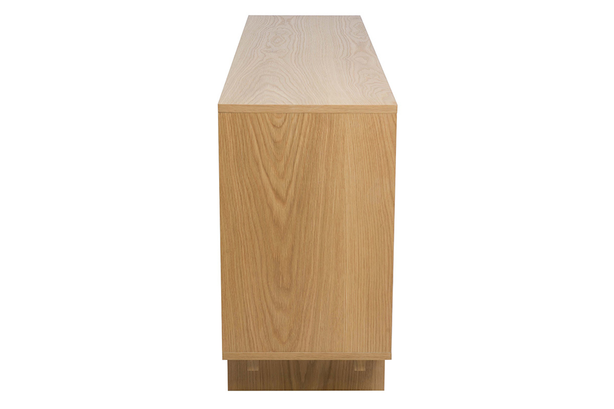 Buffet de madera clara de roble L160 cm ZAO