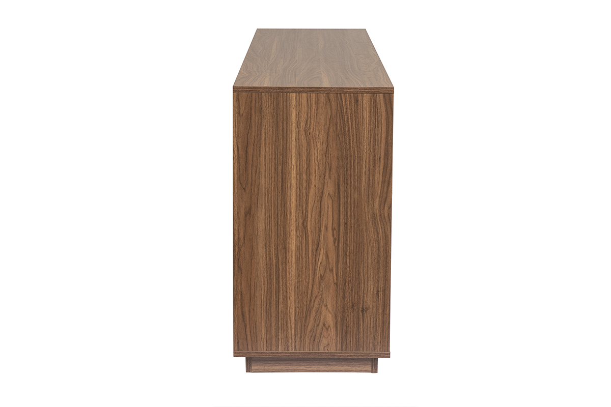 Buffet MILLOR de madera de nogal, vista lateral