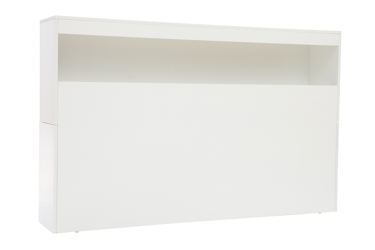 Cabecero con almacenaje blanco 160 cm HYPNOS