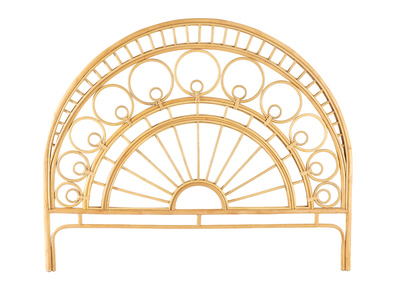 Cabecero de cama de ratán con estampado 160 cm SORAYA