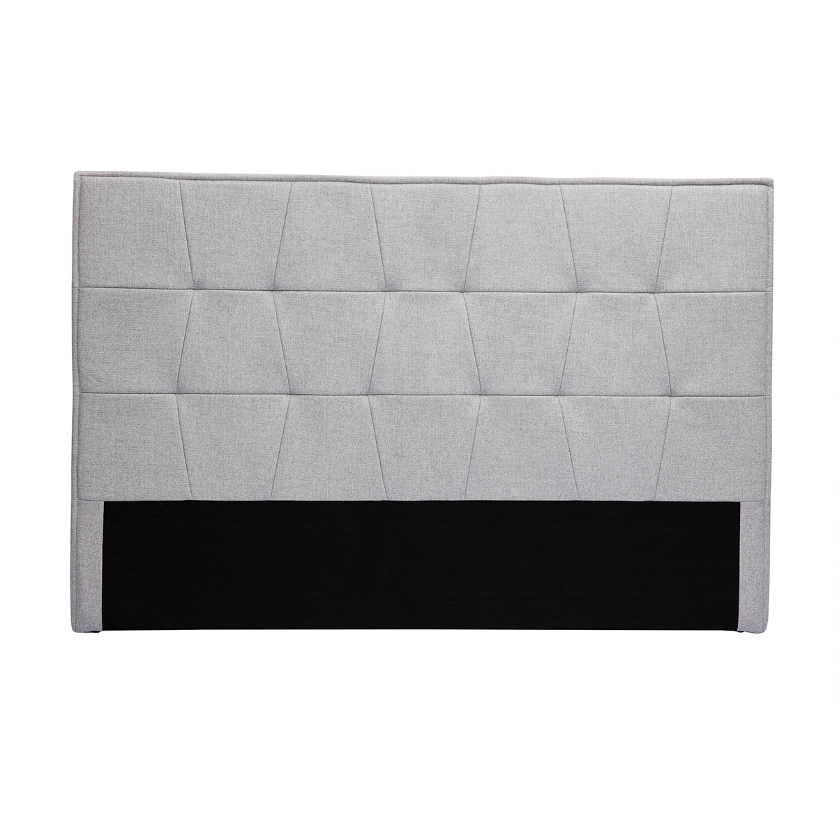 Cabecero de cama de tela gris 170 cm SUKA