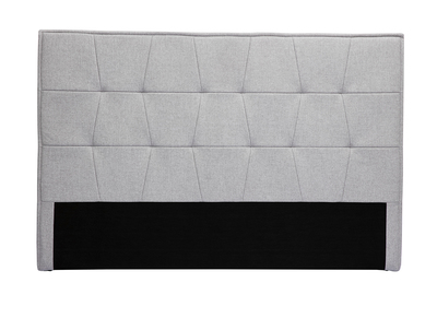 Cabecero de cama de tela gris 170 cm SUKA