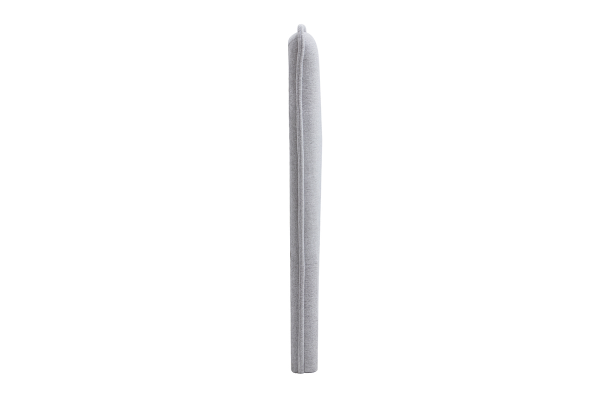 Cabecero de cama de tela gris claro 175 cm MARCIA