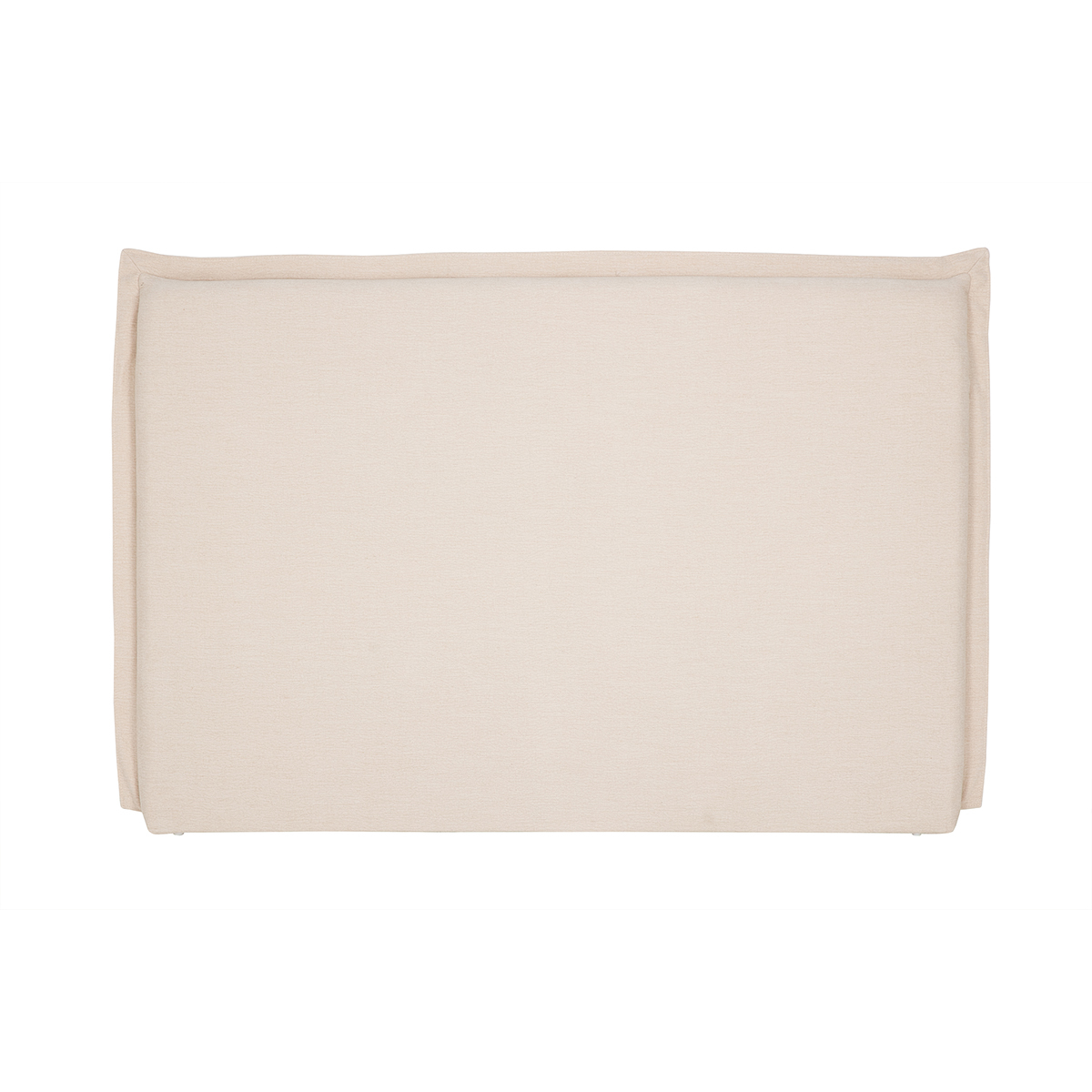 Cabecero de cama en tela efecto lino beige L160 cm PIA