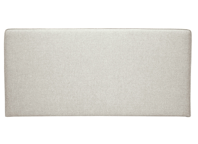 Cabecero de cama para colgar de tela beige 160 cm LILY