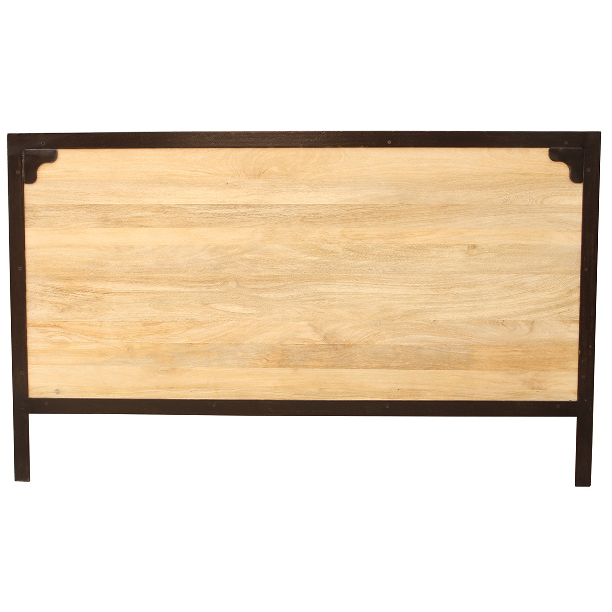Cabecero en metal y madera de mango INDUSTRIA