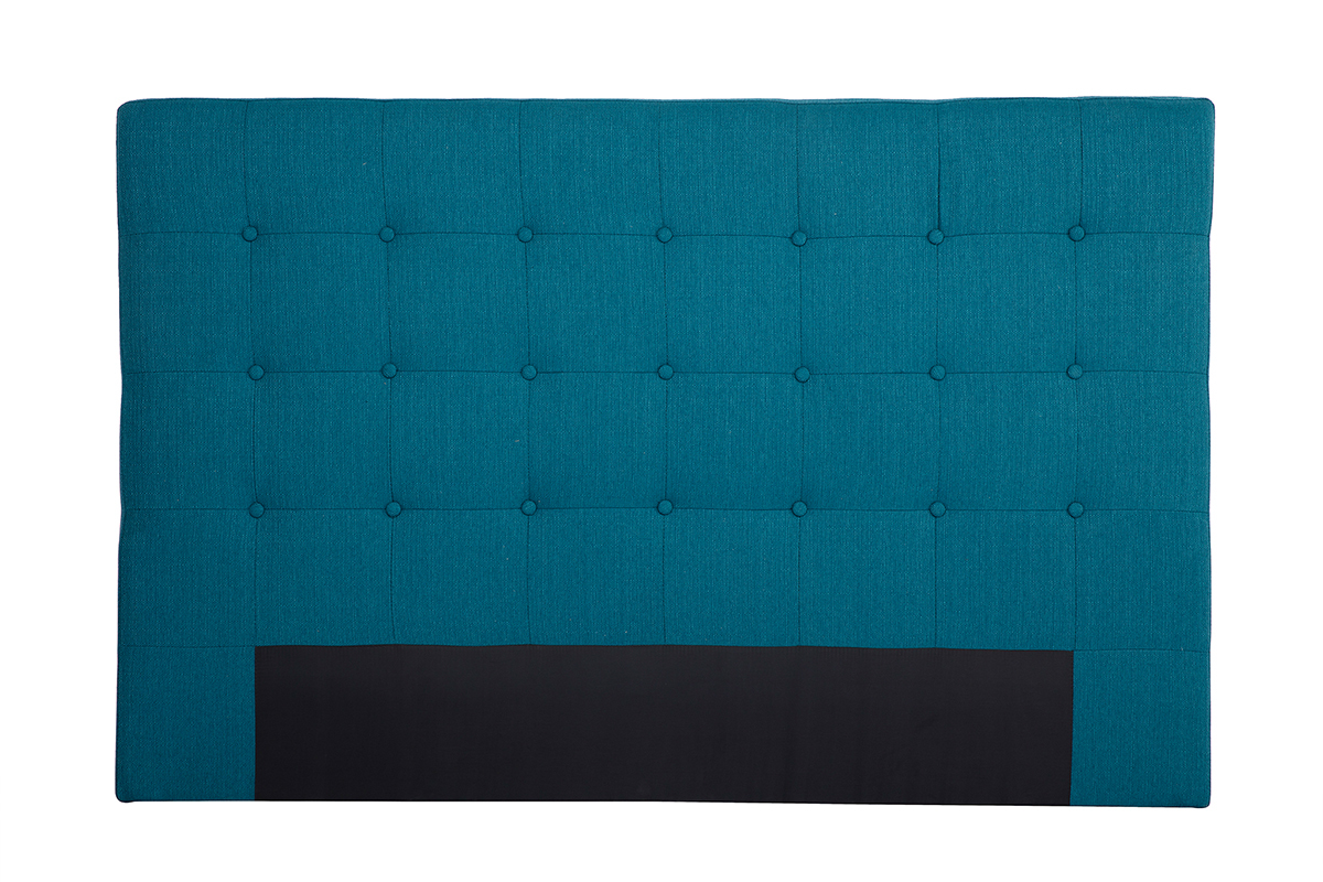 Cabecero en tejido azul petrleo 170 cm LUTECE