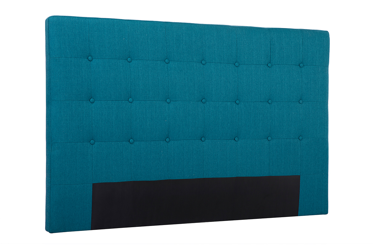 Cabecero en tejido azul petrleo 170 cm LUTECE