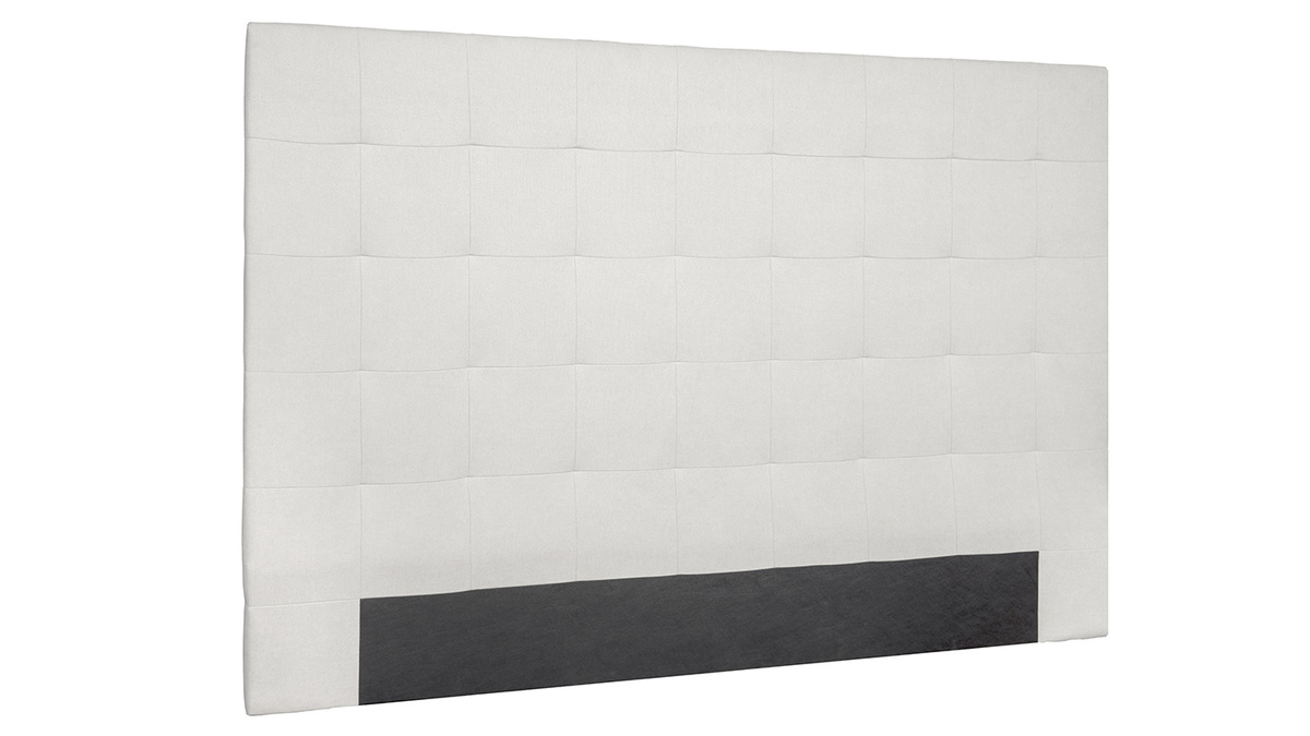 Cabecero en tejido beige 160 cm HALCIONA