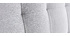 Cabecero en tejido gris 160 cm HALCIONA