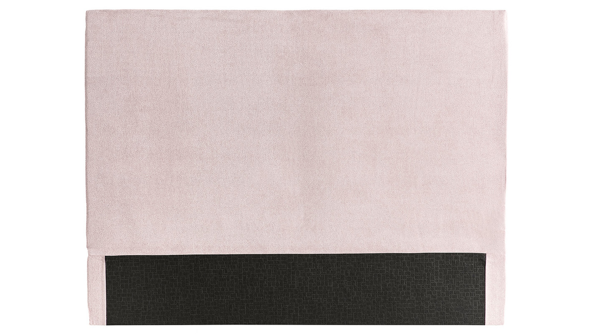 Cabecero en tejido rosa pastel 160 cm ZORYA