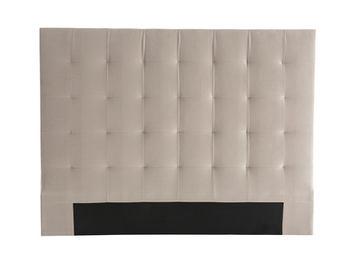 Cabecero en terciopelo topo 160 cm HALCION - Cabecero en terciopelo topo 160 cm HALCION