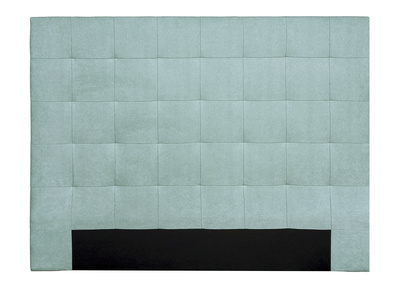 Cabecero en terciopelo verde agua 160 cm HALCIONA