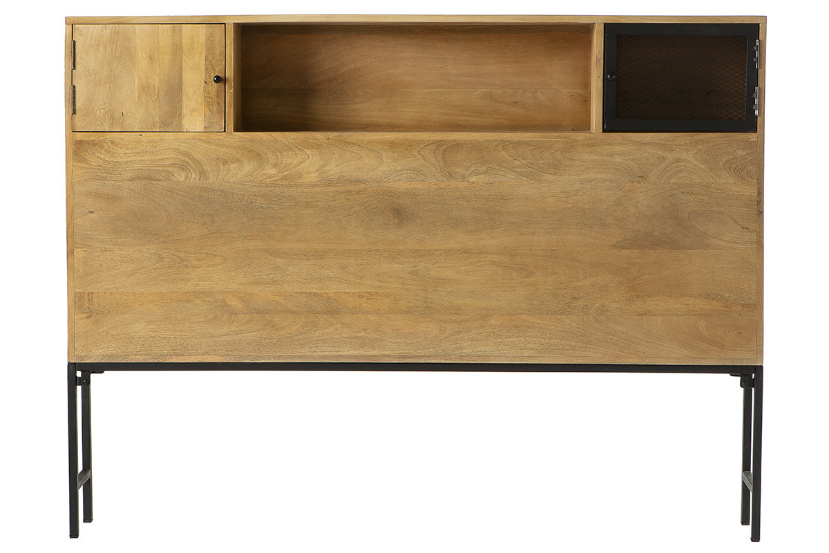Cabecero industrial con almacenaje 160 cm RACK