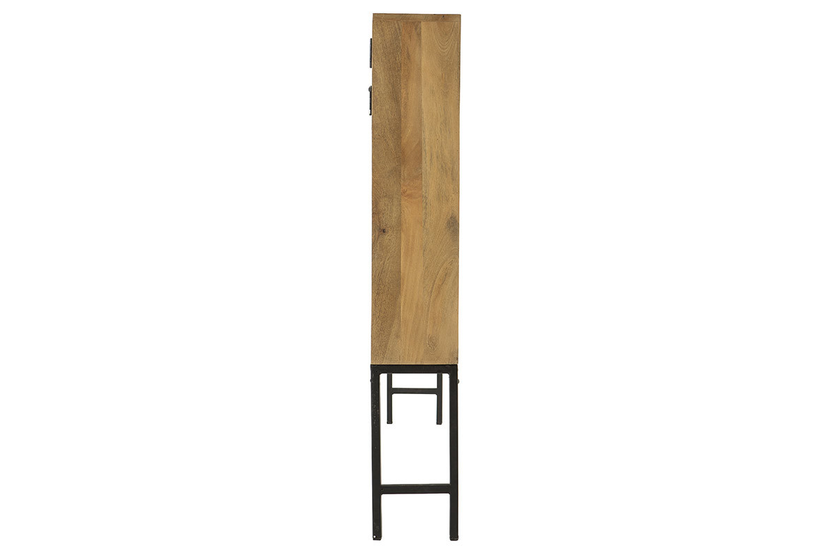 Cabecero industrial con almacenaje 160 cm RACK