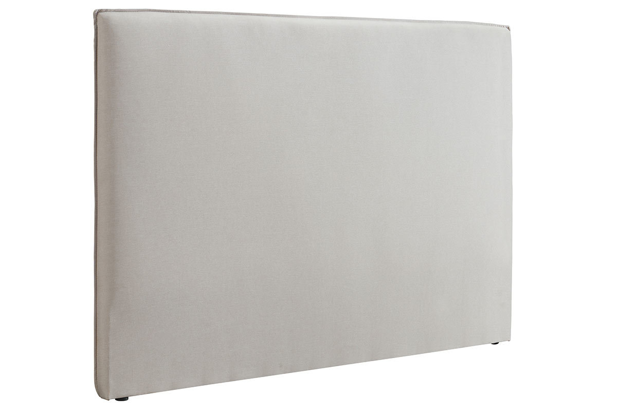 Cabecero moderno 176 cm en tejido beige ATHENA