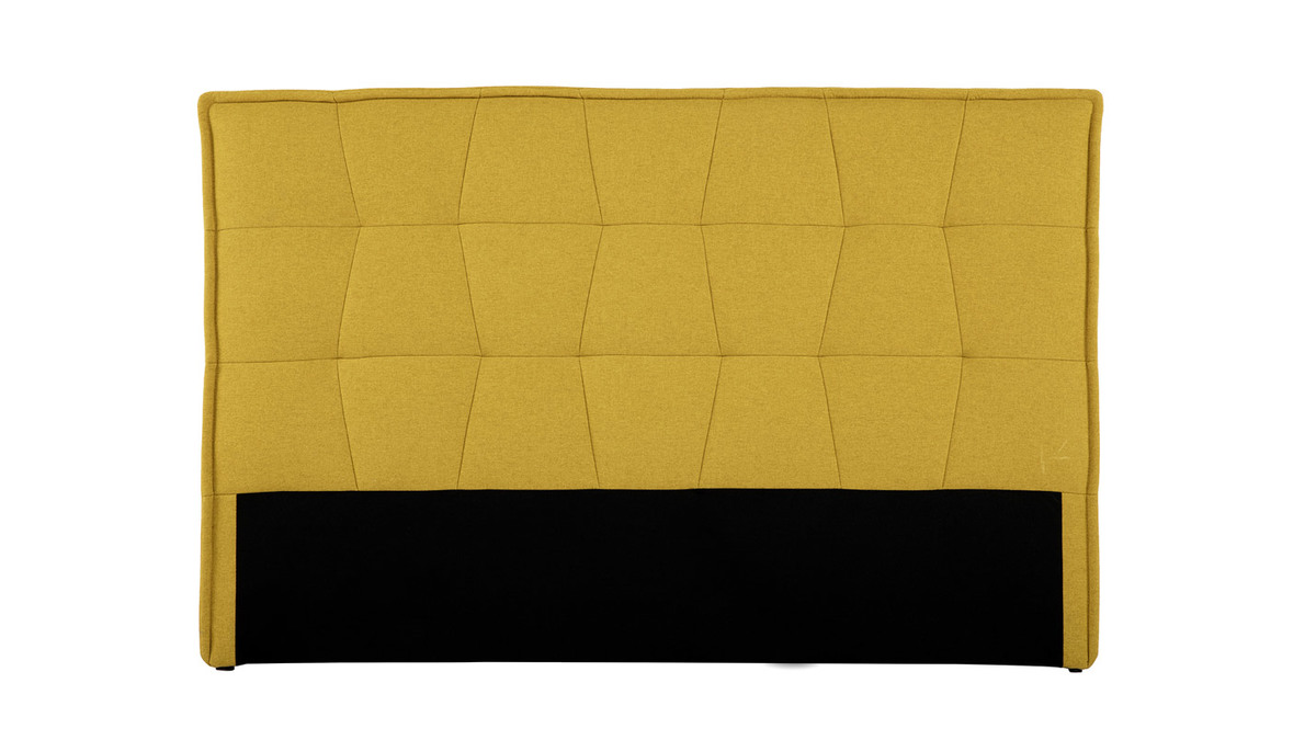 Cabecero tejido amarillo 170 cm SUKA