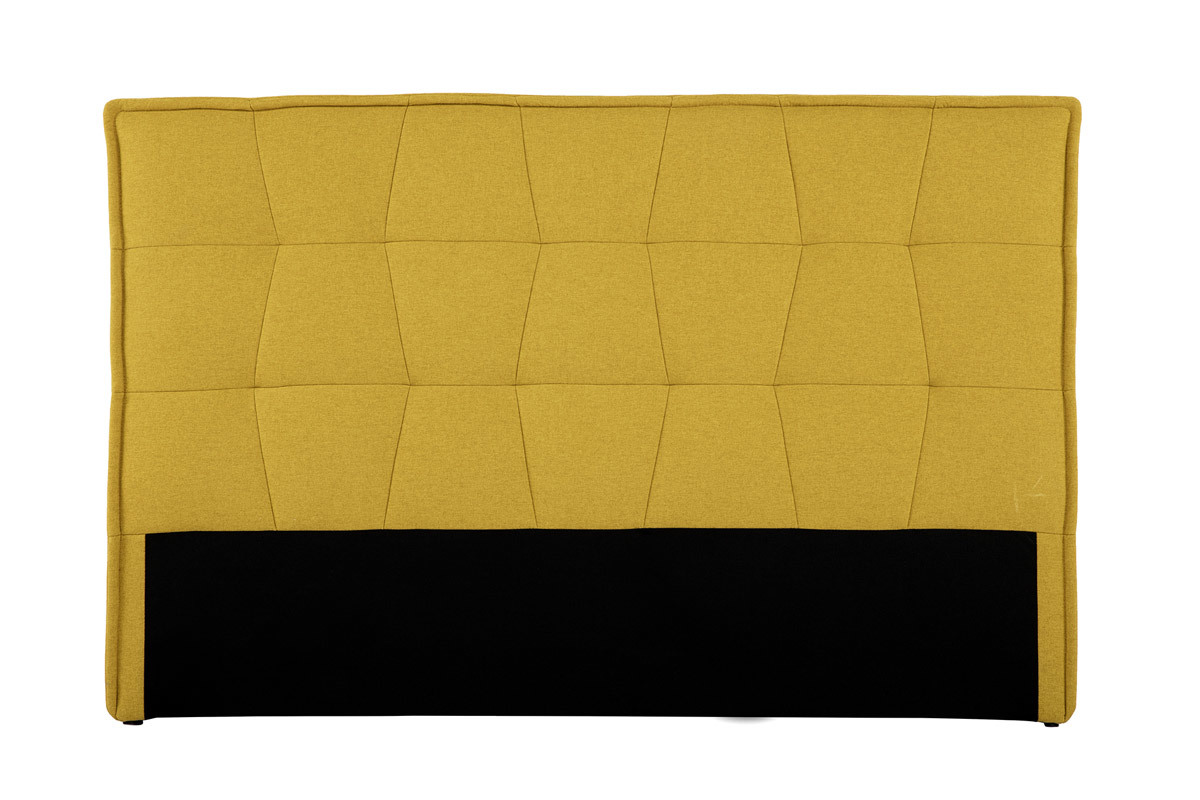 Cabecero tejido amarillo 170 cm SUKA