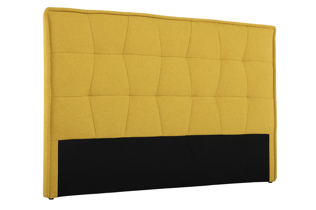 Cabecero tejido amarillo 170 cm SUKA