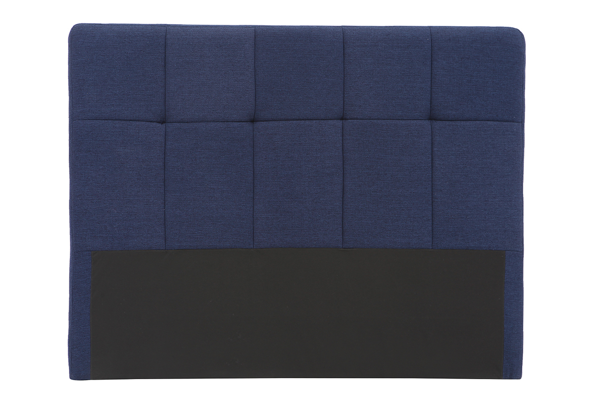 Cabecero tejido azul oscuro 160cm CLOVIS