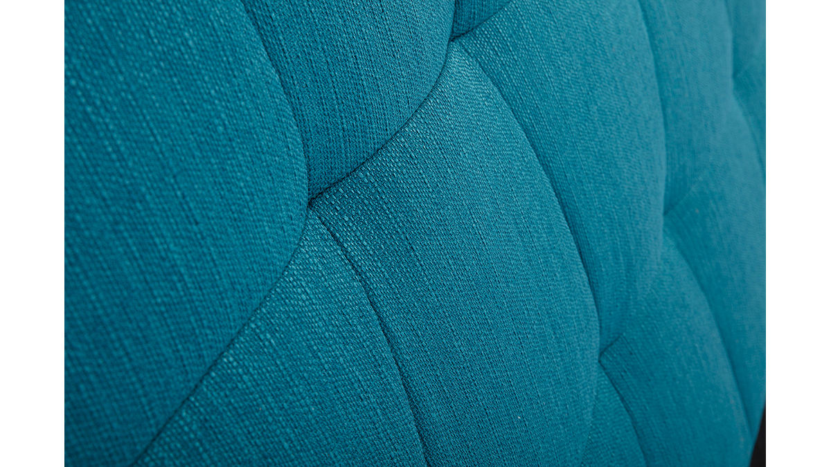 Cabecero tejido azul petrleo 170 cm SUKA