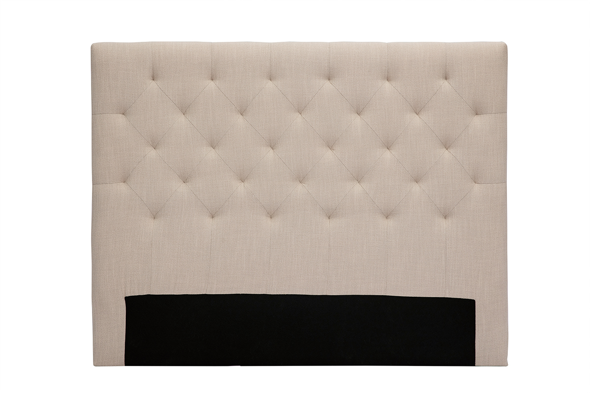 Cabecero tejido beige 140cm ENGUERRAND