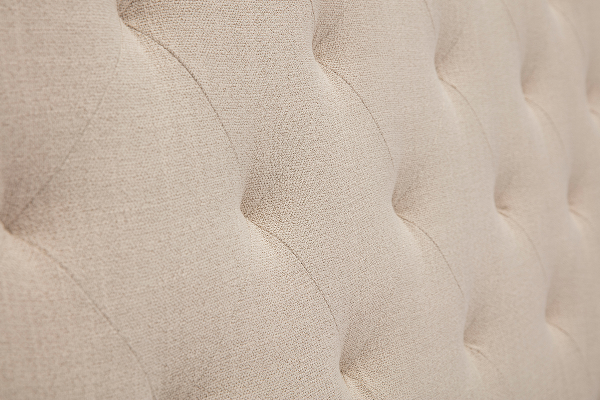Cabecero tejido beige 140cm ENGUERRAND
