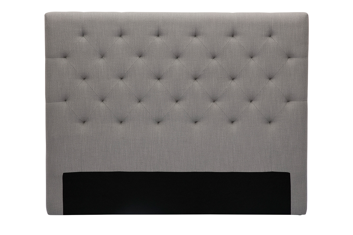 Cabecero tejido gris claro 140cm ENGUERRAND