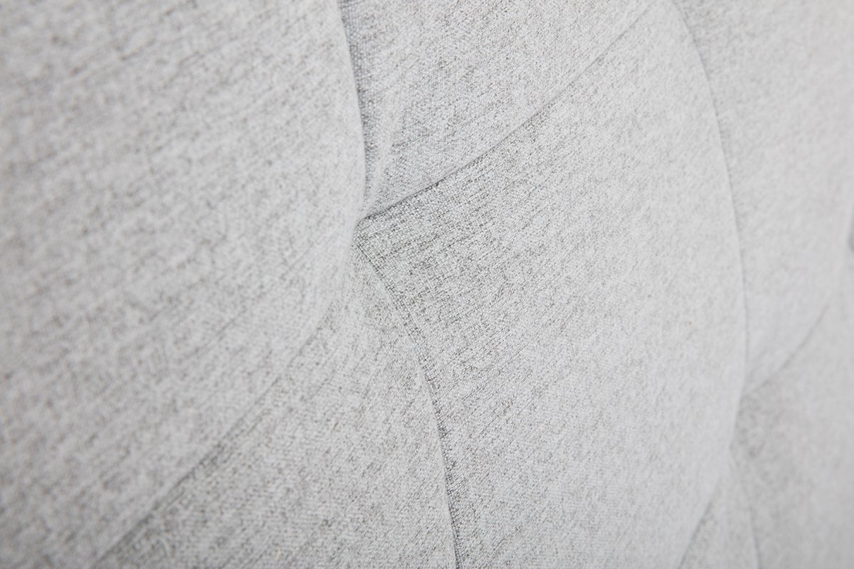Cabecero tejido gris claro 150 cm SUKA