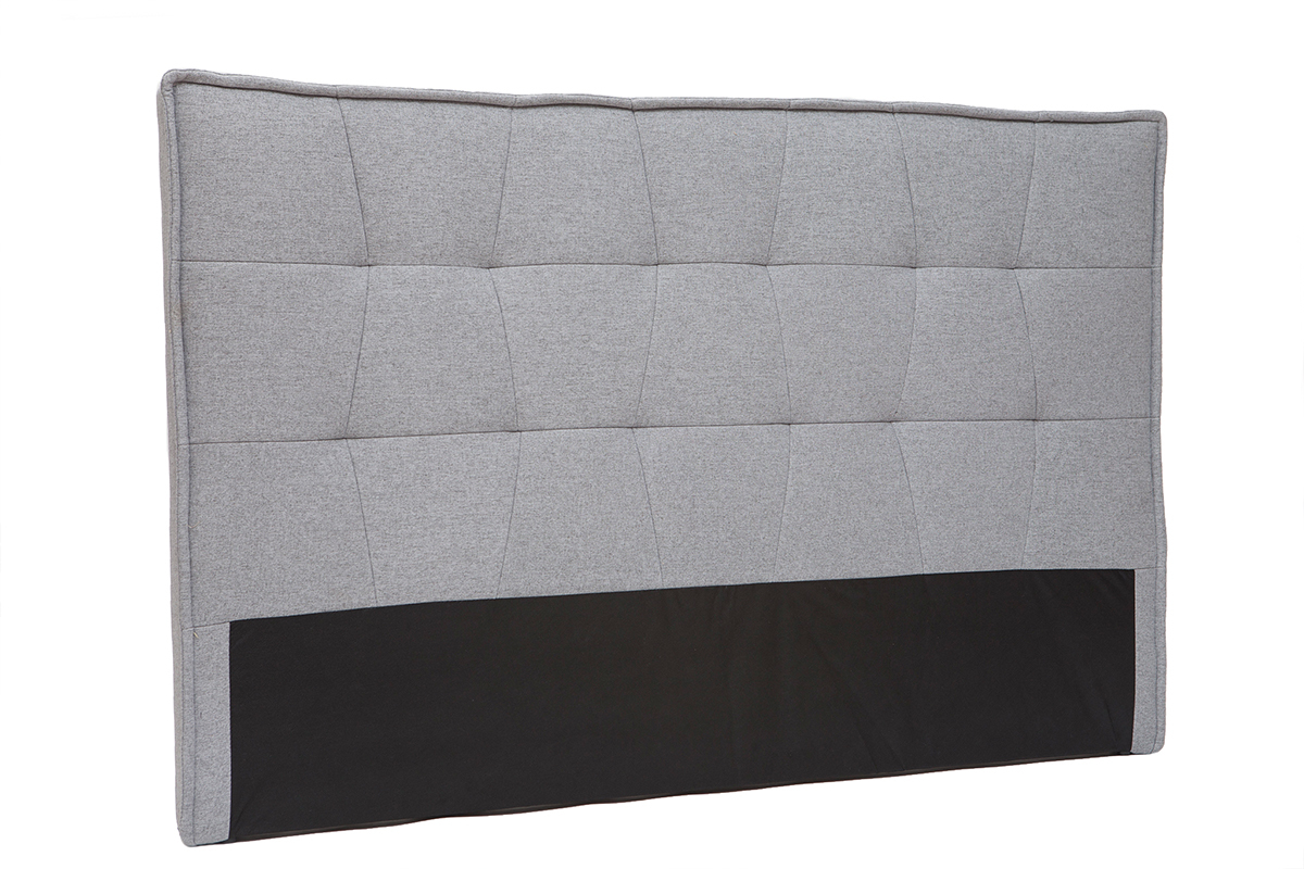 Cabecero tejido gris claro 170 cm SUKA