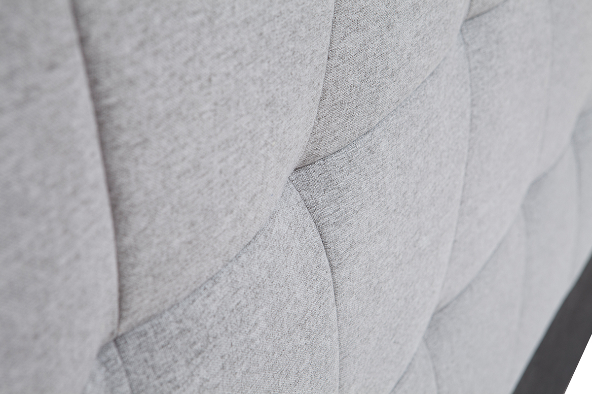 Cabecero tejido gris claro 170 cm SUKA