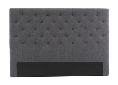 Cabecero tejido gris oscuro 160cm ENGUERRAND