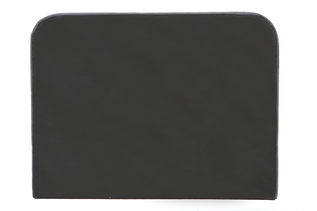 Cabecero tejido gris oscuro 160cm LOUIS
