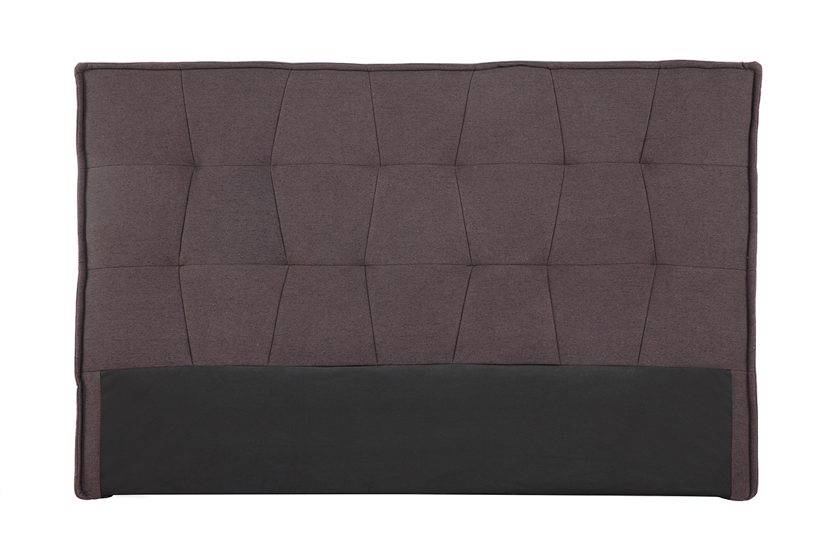 Cabecero tejido gris oscuro 170 cm SUKA