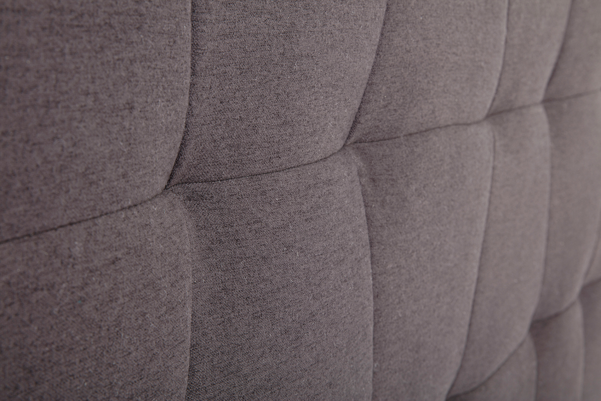 Cabecero tejido gris oscuro 170 cm SUKA