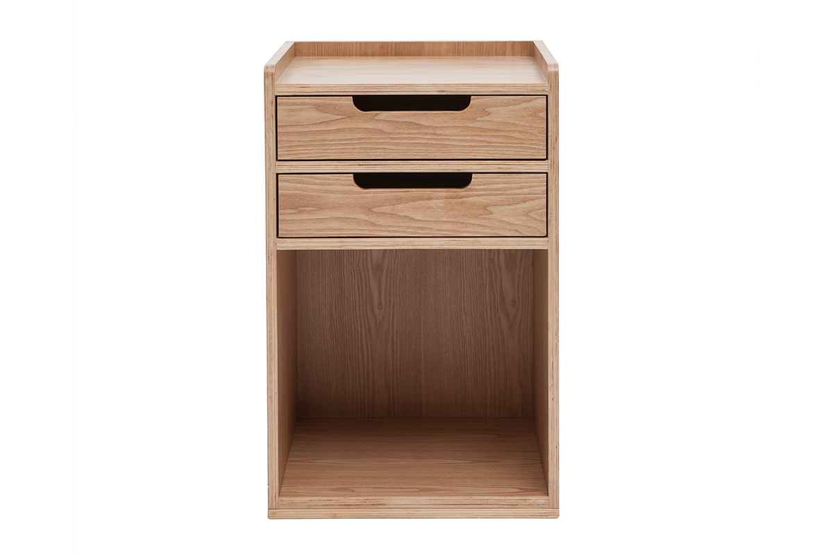 Cajonera de escritorio nrdico de madera OPUS