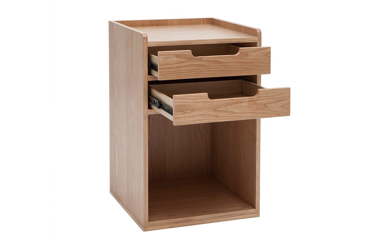 Cajonera de escritorio nrdico de madera OPUS