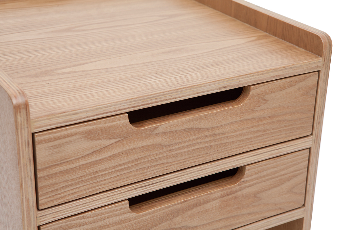 Cajonera de escritorio nrdico de madera OPUS
