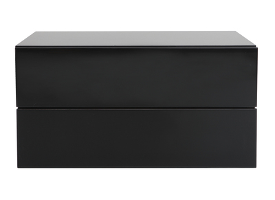 Cajonera dise&ntilde;o negro 2 cajones MAX