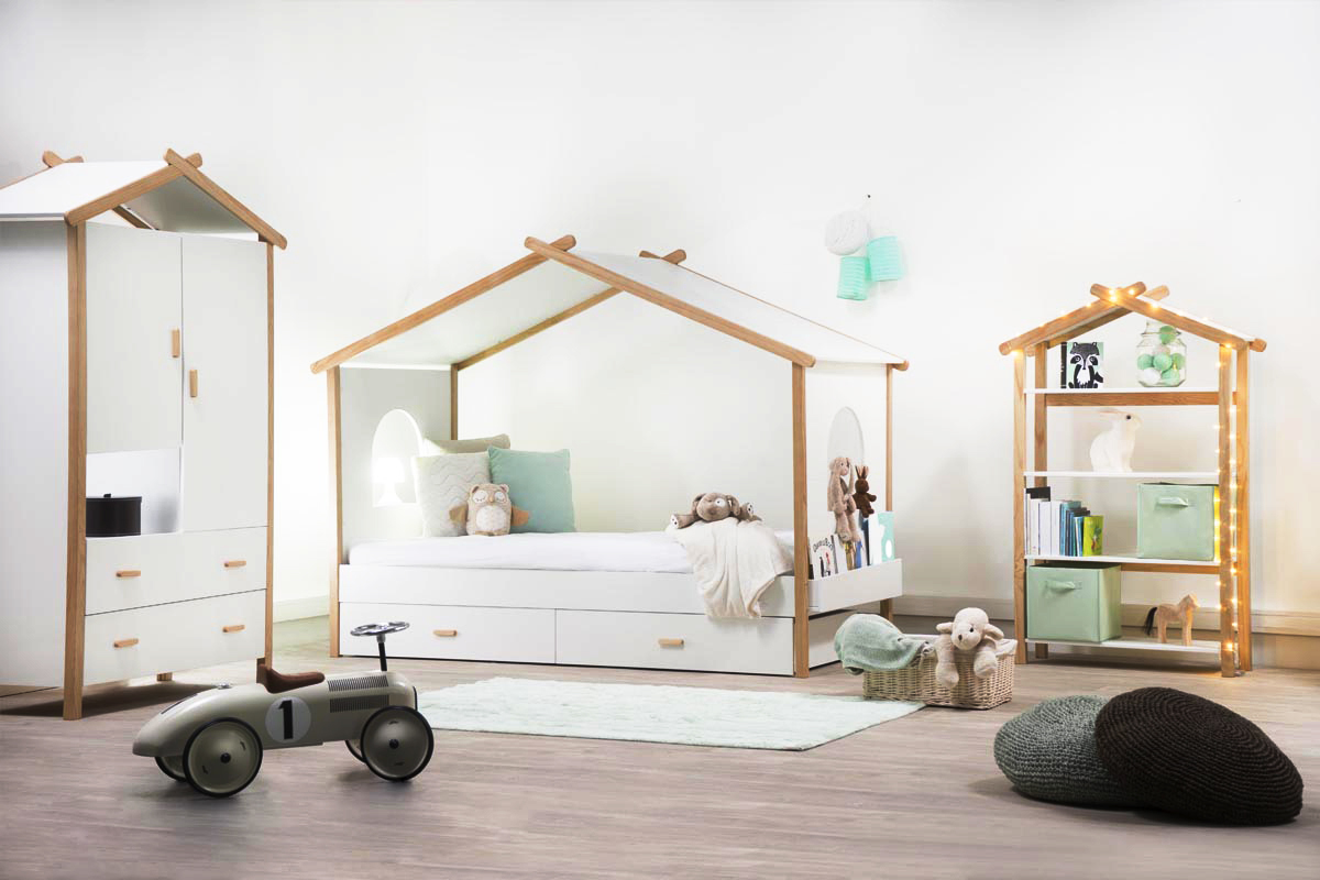 Cama cabaa infantil diseo BIRDY