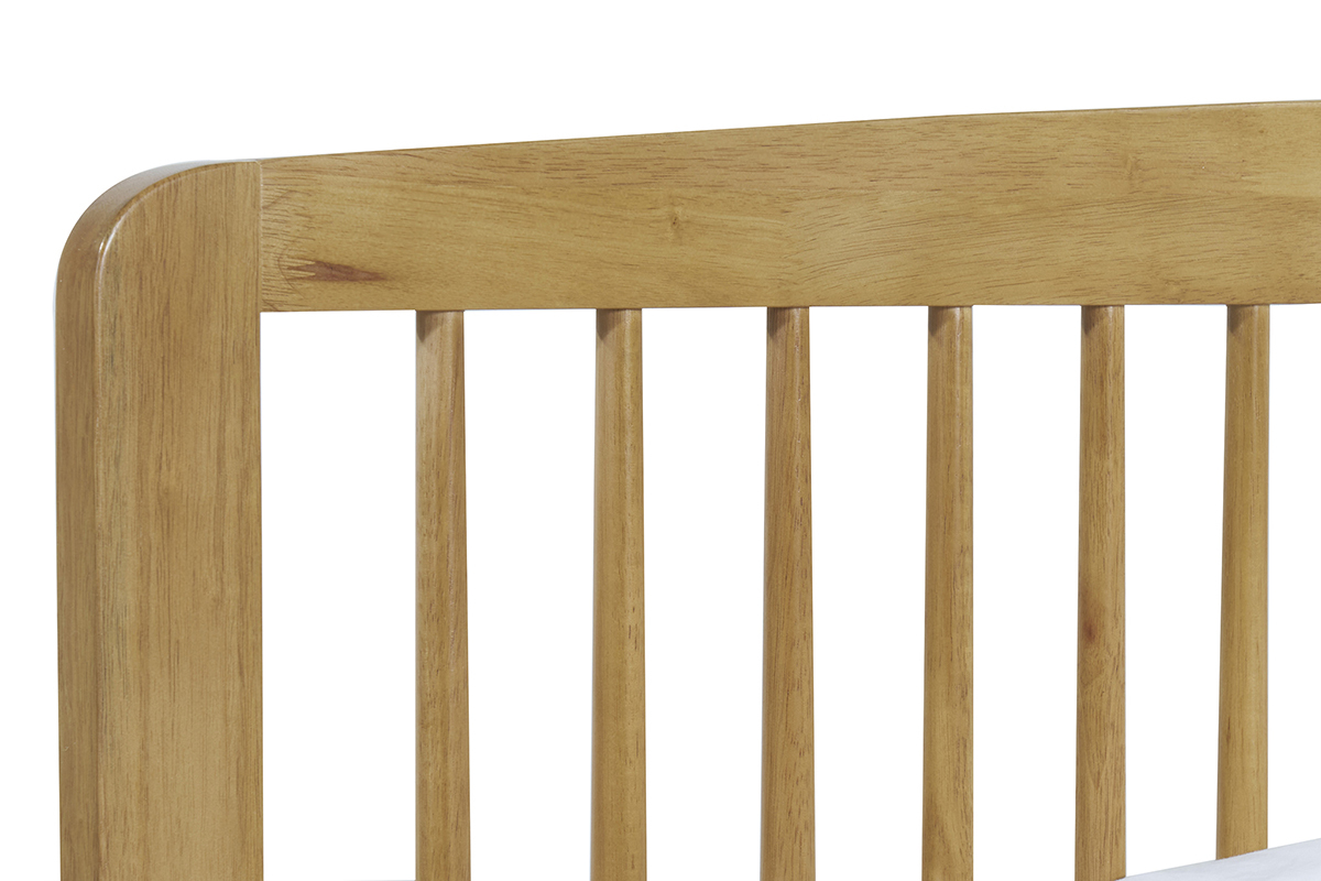 Cama de 2 plazas 160 x 200 cm de madera TERRY