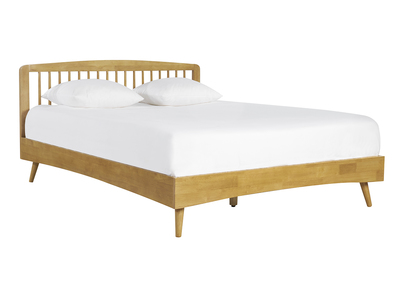 Cama de 2 plazas 160 x 200 cm de madera TERRY