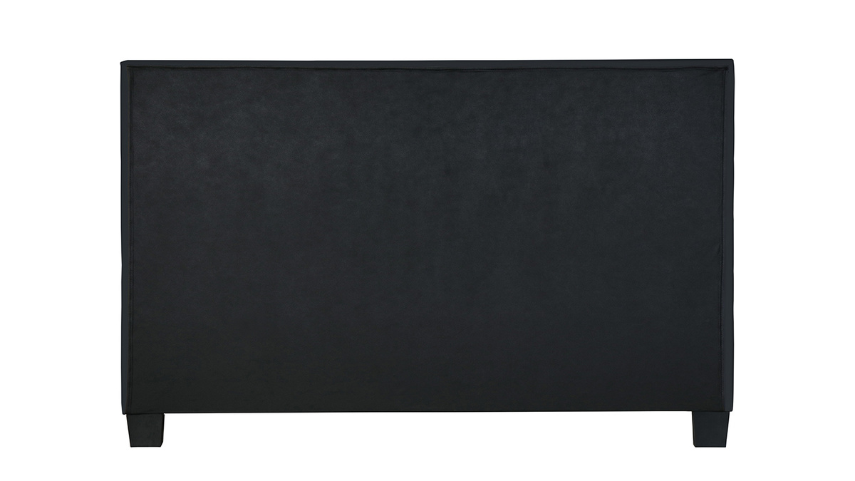 Cama de matrimonio 160x200 cm negro SOLAL