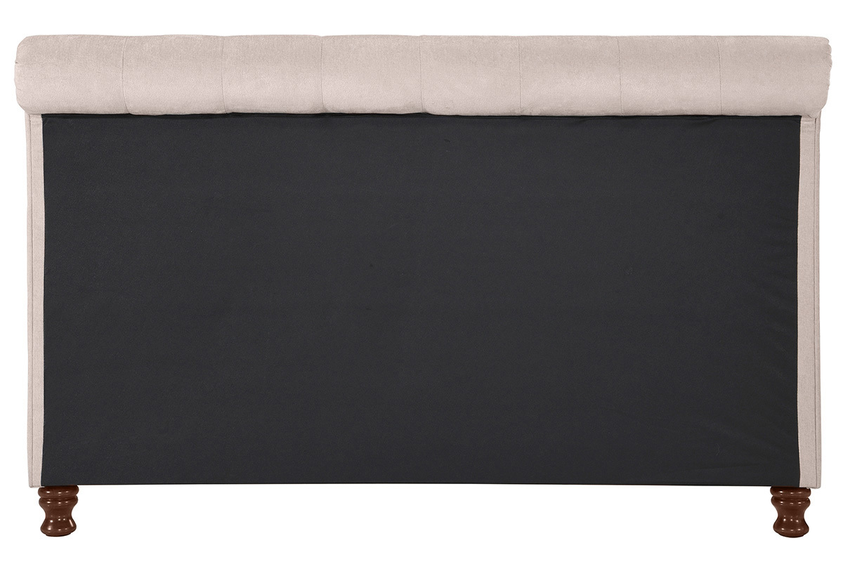 Cama doble 160*200 terciopelo RILEY