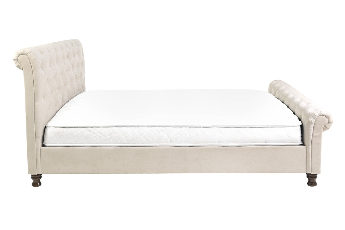 Cama doble 160*200 terciopelo RILEY