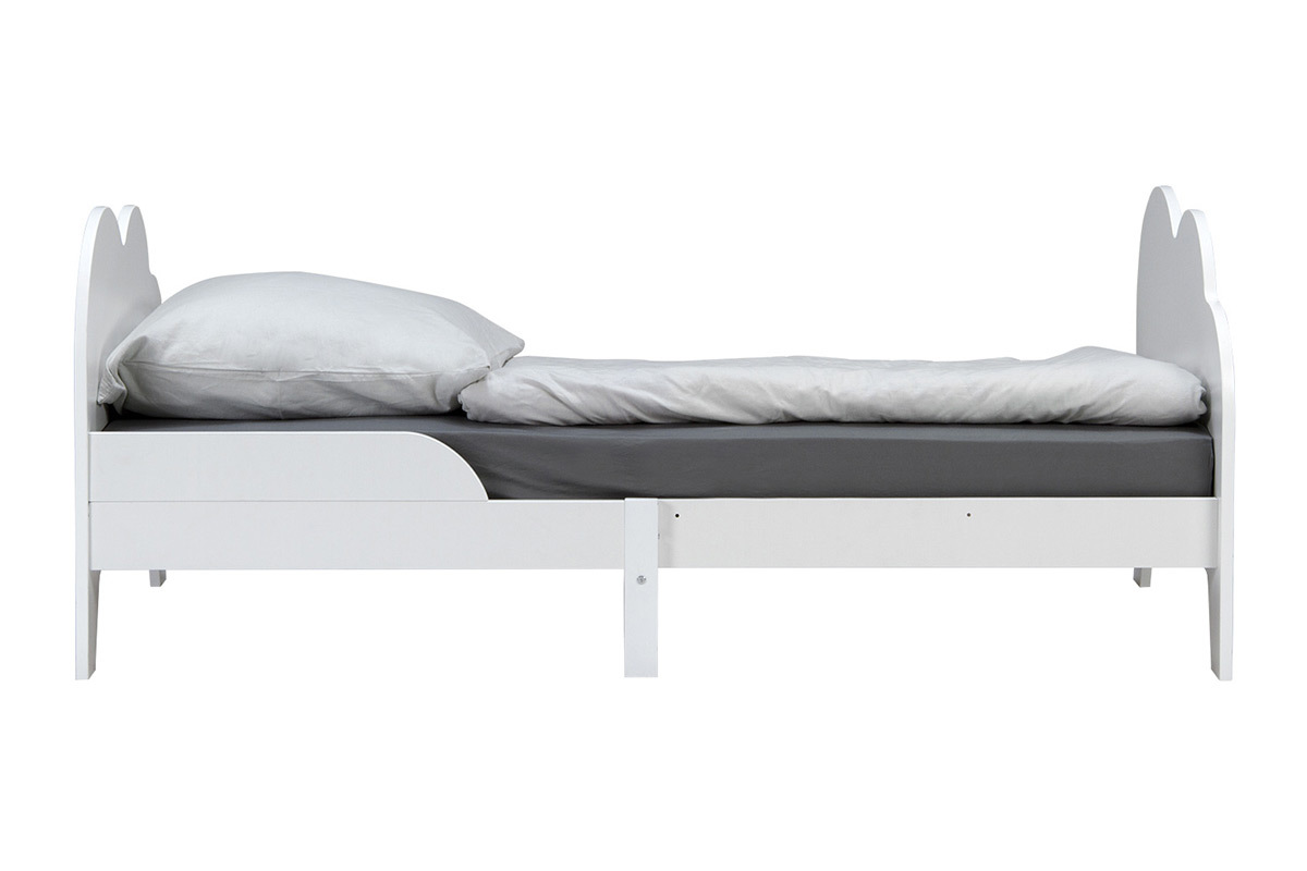 Cama infantil evolutiva nube color blanco AERO