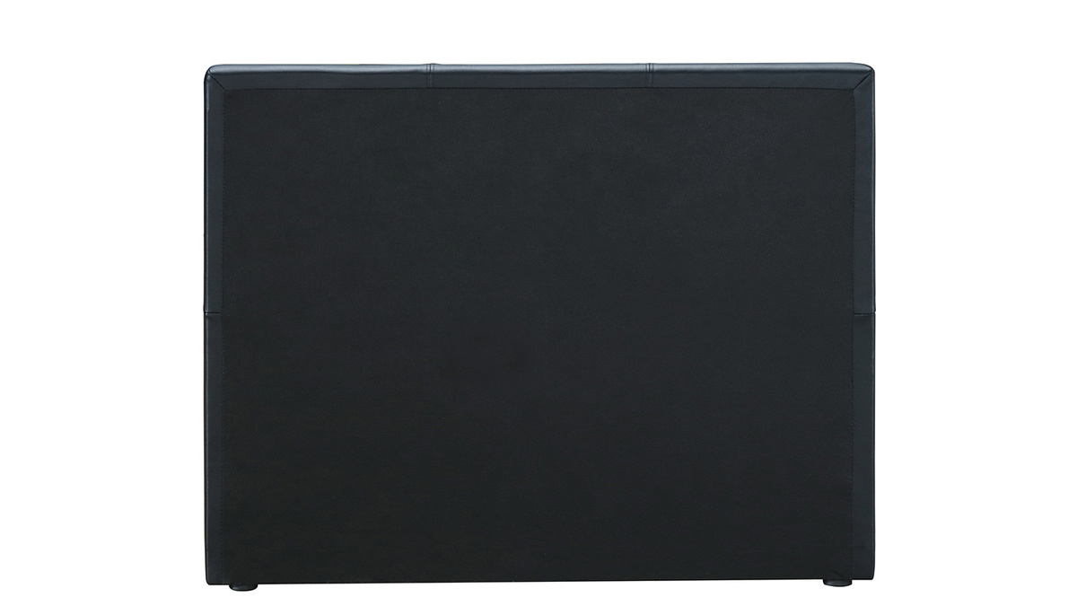 Cama nido 90 x 195 cm negro mate MACCO - Miliboo