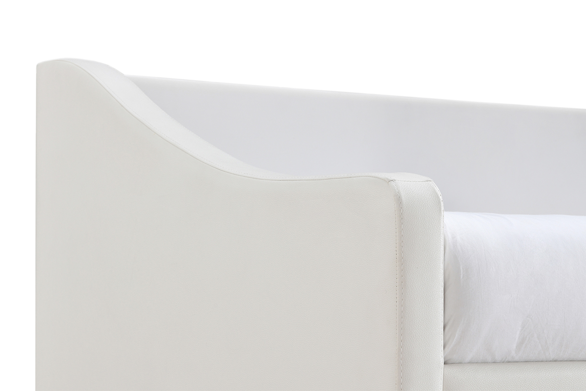 Cama nido infantil de poliuretano blanco BEKKER