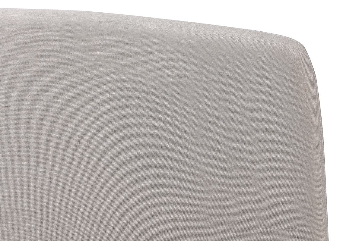 Cama nrdica 160 x 200cm tejido beige NIELS